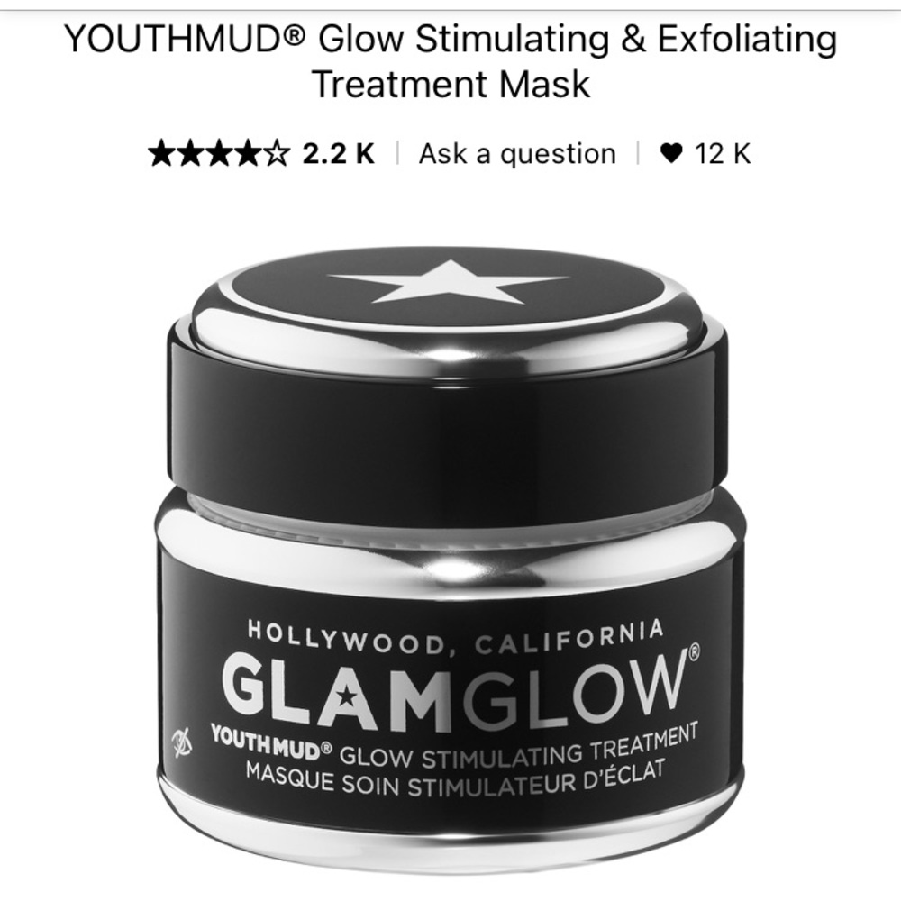 GLAMGLOW YOUTHMUD MASK